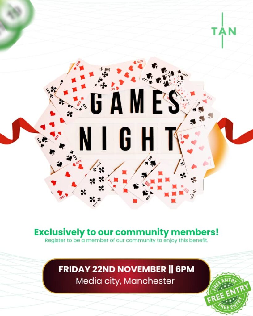 Games Night: Young African professionals Manchester