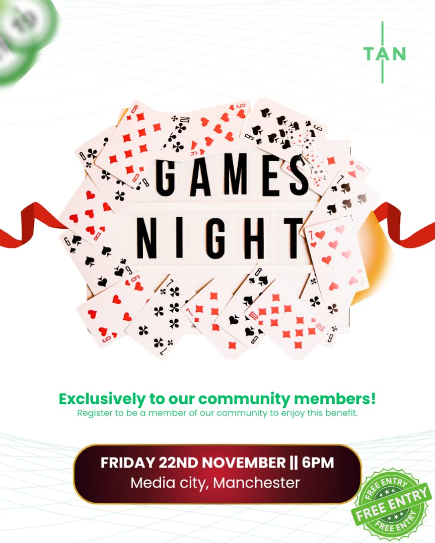Games Night: Young African professionals Manchester