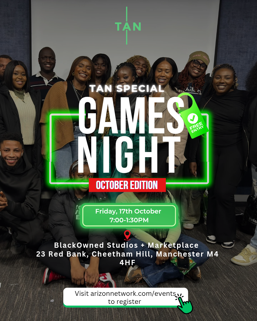 TAN October 2025 Games Night